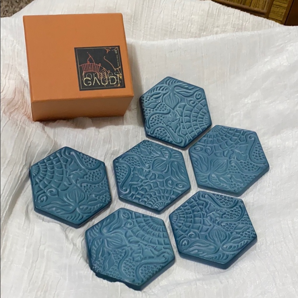Geometric Coasters set of 6
